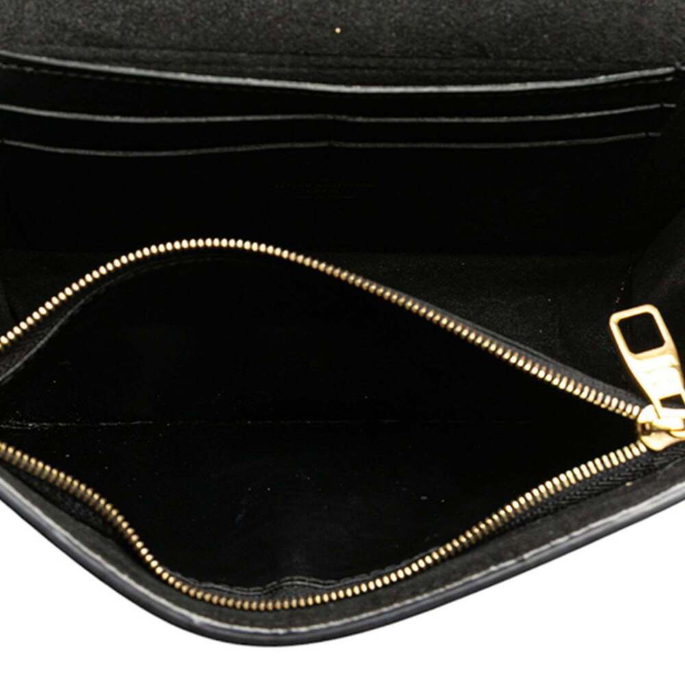 LOUIS VUITTON Authentic Brown Monogram Leather Dauphine Hobo Bag - Picture 9 of 10